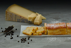 チーズの旨味が詰まった「レーヴ・ドゥ・フロマージュ（グリュイエール A.O.P.）」