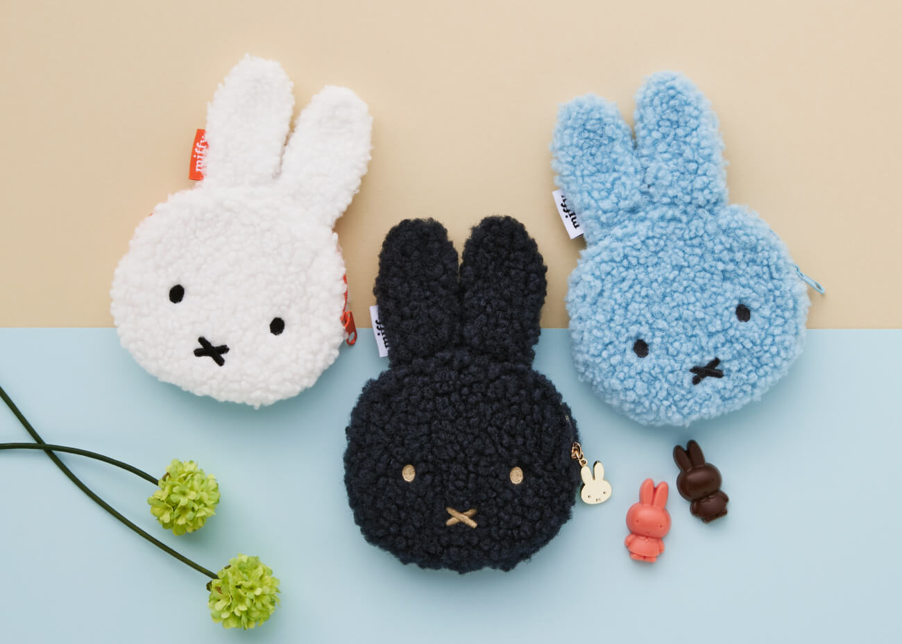 ミッフィーフェイスポーチ