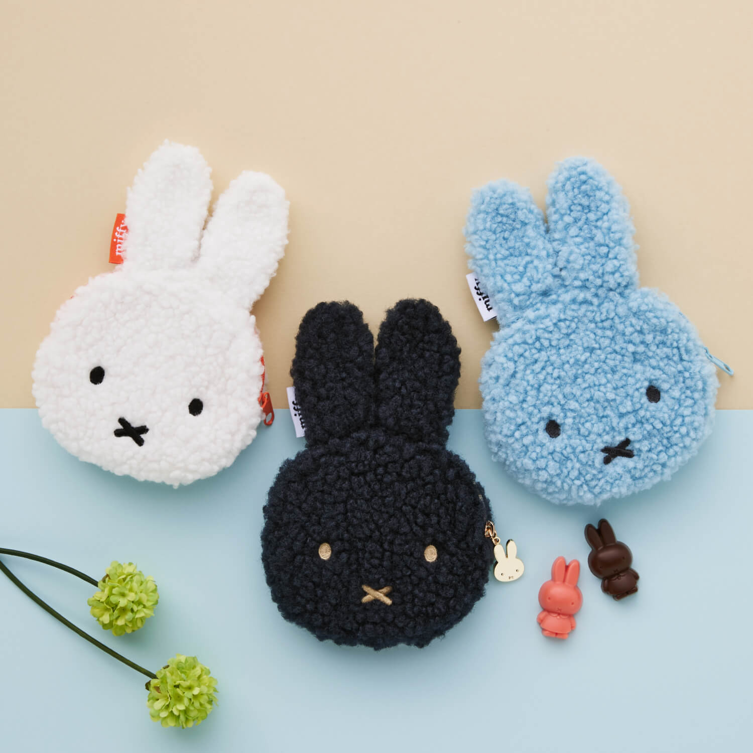 ミッフィーフェイスポーチ