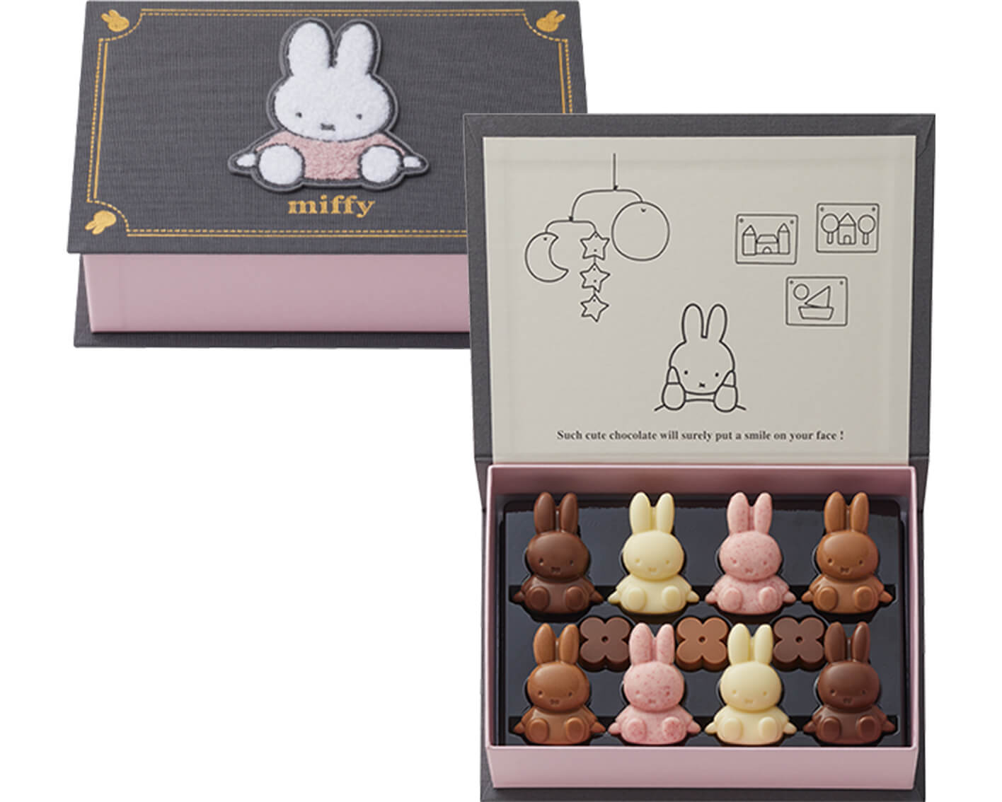 ふわふわワッペン付きミッフィースイートホーム