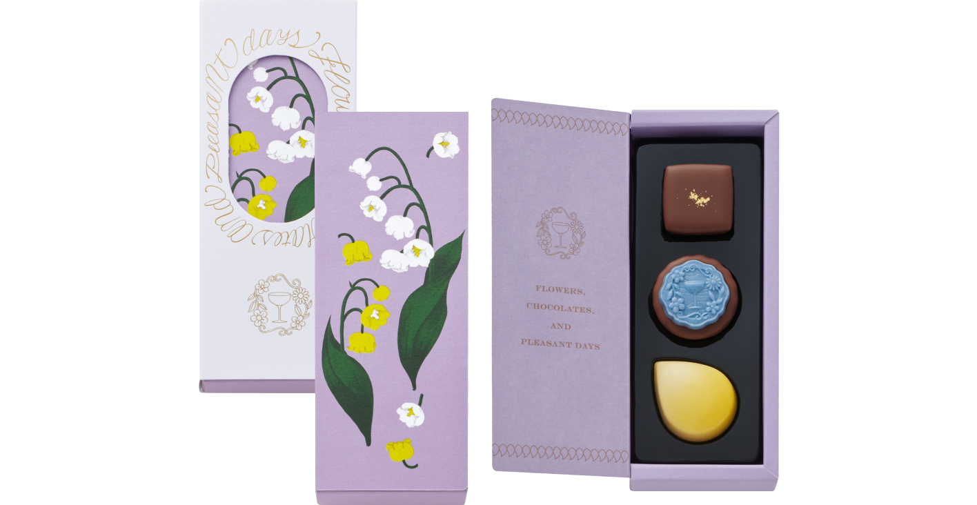 フラワリーバトン(スズランパープル)