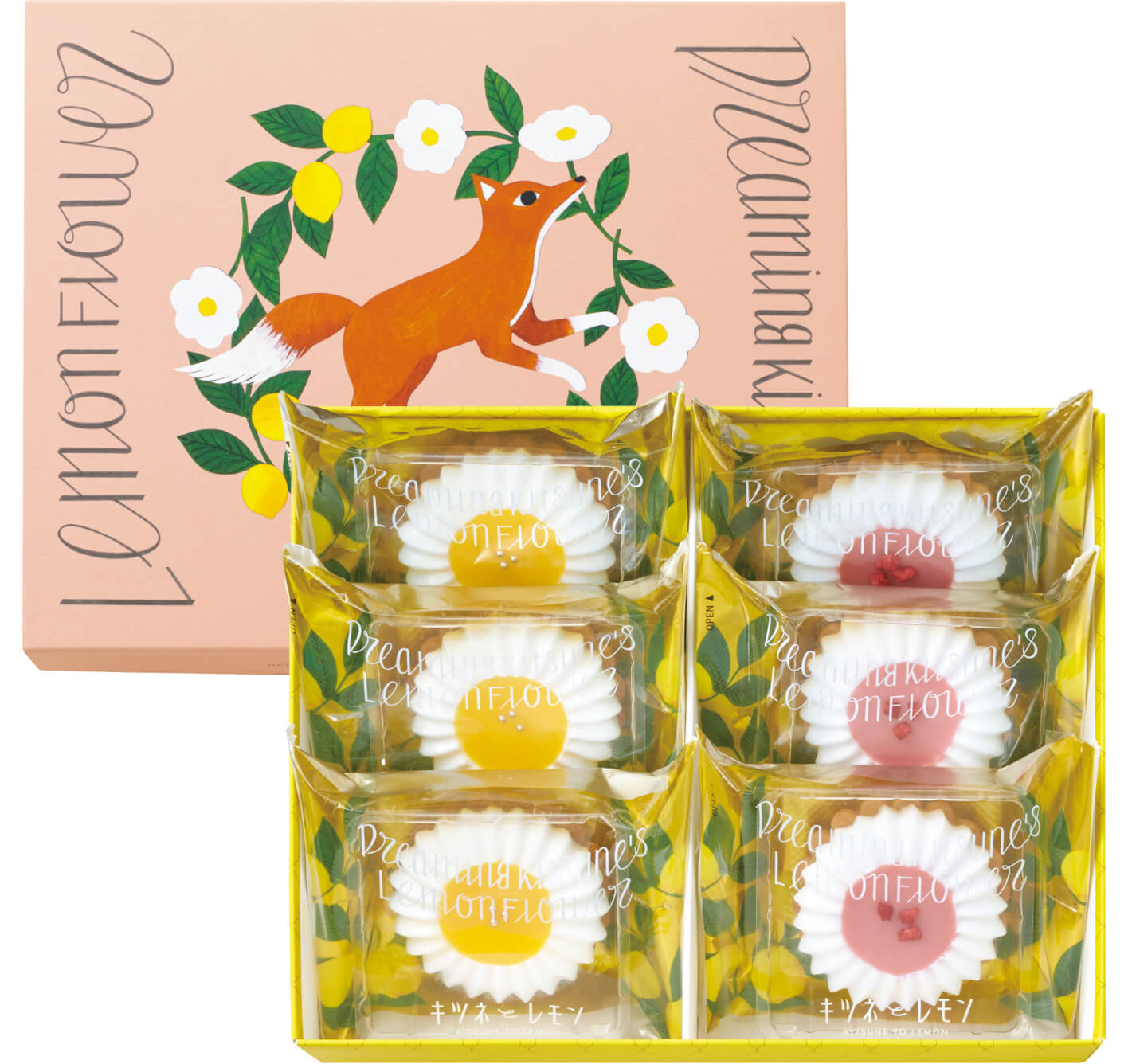 夢見るキツネのレモンフラワー