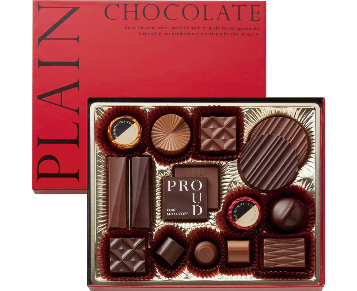 プレーンチョコレート 84g(16個)入