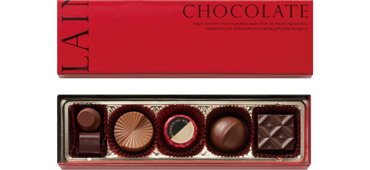 プレーンチョコレート 31g(6個)入