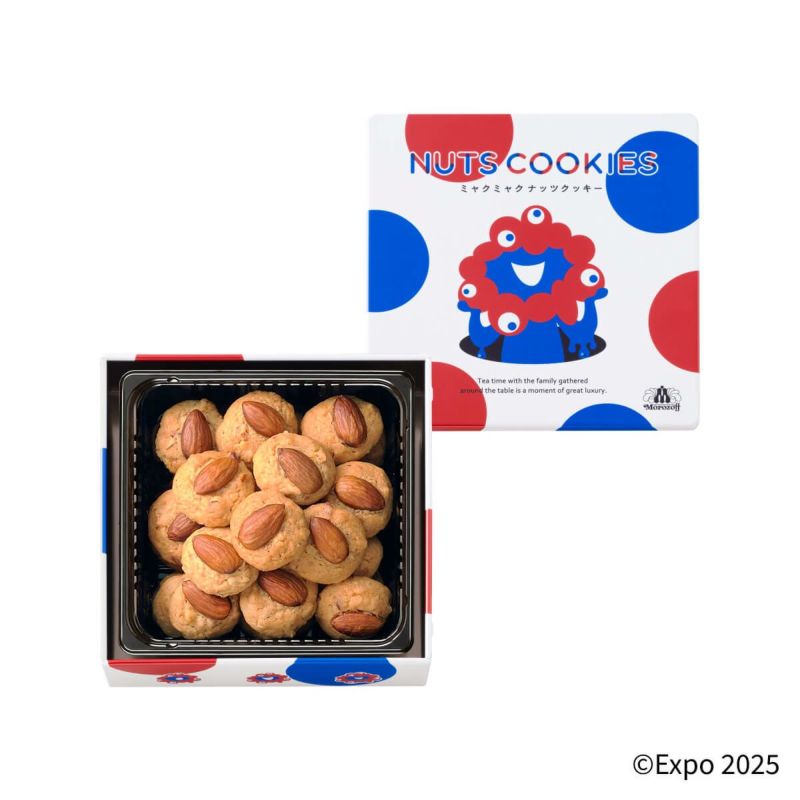 ミャクミャクナッツクッキー　空缶　10缶 ミャクミャクナッツクッキー 空缶 10缶 - メルカリ